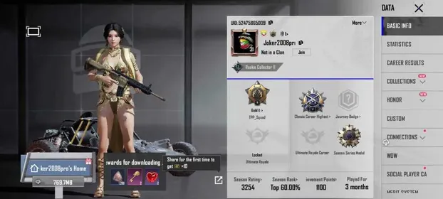 A140|LV 31|0 TITLE|8 SET|2 HELMET|6 HAIRCAP|8 WEAPON|RUGGED-AKM|GOLD PLATED-SCAR-L|SKELETON HAND-M416|RUGGED-KAR98K|GOLD PARAGON-MINI14|GOLD ASIA C9S31|5 EMOTE|