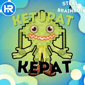3x Ketupat Kepat 35M/s | Secret Rarity | Steal a BrainRot