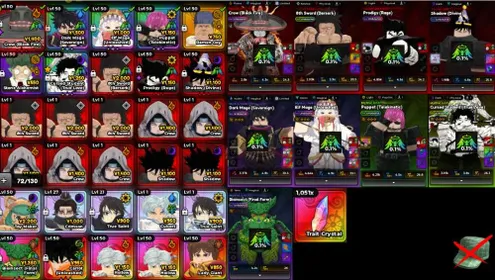 9 Unbound l Lvl.179 l Reroll 1051 l No email l Anime Expeditions