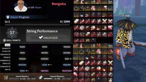 Slayers 2 BEST ACCOUNT CLAN RENGOKU LVL 225 + BREATHING SOUND UZUI UNLOCK SKILL Account Clean X Instant Delivery[ikbl055]
