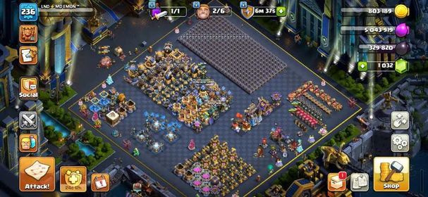 Th18 Almost Max [Legend-3] | [Discount Shop] | [18x-Epic Almost Max] | [6-Hero Max]-[Fire Profile] | Xp-236 | NC-Yes | BEST-DEAL