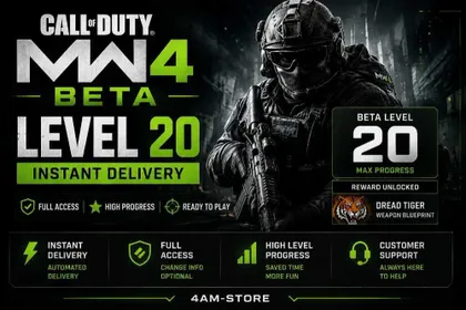 🎮 Call of Duty MW4 Beta Level 20 | Instant Delivery - Xbox Login