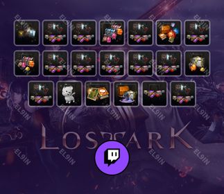 🌐 Twitch Drops 💜 Arkesian Arsenal Drop 👑 Lost Ark [Total 20 Items]