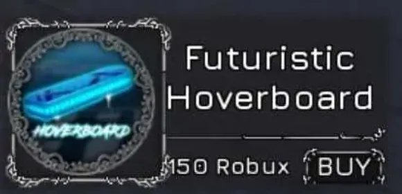 Futuristic Hoverboard - Ryujin