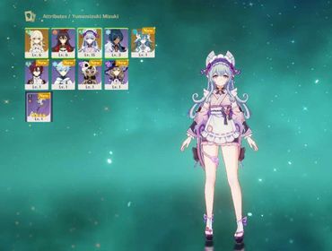 ASIA | AR 10 Vodyanitsa Mizuki | Lumine MC | UID 182 | All Unset | LOG Hoyoverse Email | Fast Delivery #002