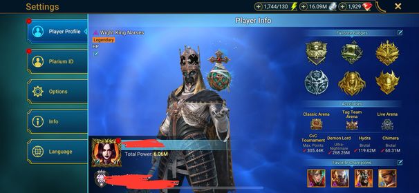 [2 Mythical Champions][6.06M] Lady Mikage,Embrys + 77 LEGENDARY (Narses,Sulfuryion,SG,Warlord(5*),Arb,Mith,Armanz,Kymar,Elva,R.N.Archer,Tholin,Shalled x2,Trunda,Kalvalax,Ragash,Ukko,Staltus,Ninja...) + 1k UNM