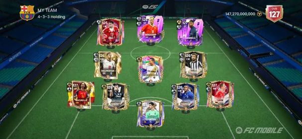 🔥 Meta 127 Dembélé × 127 OVR Team | 👑 127 Lahm × Cucurella | 💎 70K Shards × 4.5 Billion Coins | ⚡ 126 Bellingham × Bergkamp × Pirlo × Desailly | 🏆 Full Meta Team | 💰 Best Deal
