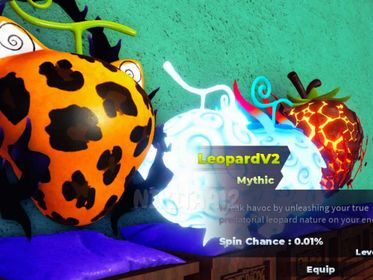 Nika, Impact, LeopardV2, Okuchi (Mythic) Max Level, Soru Unlocked, Extra Gems | Premium Account | Fruit Battlegrounds | Instant Delivery