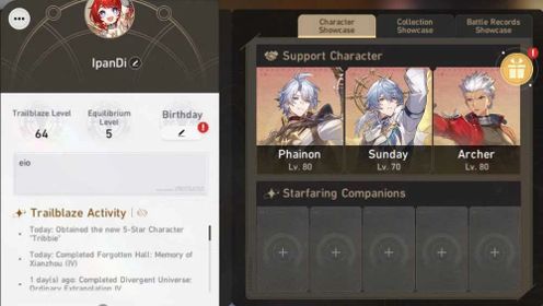 Asia [TL64] | 6 Limited |[Phainon+Sign,Archer+Sign,Ruan Mei,Castorice,Tribie,etc][Amphoreus]|Take Email|CHECK SS (HSR2256)