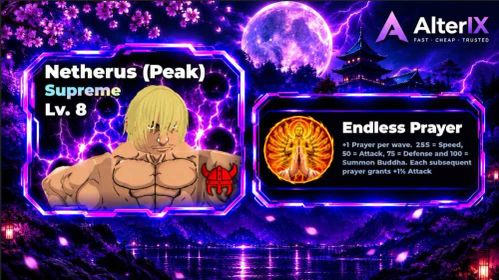 LVL 8 Netherus Peak (VIKING) | Roll Anime to Fight!