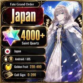 Japan | 4000+ Saint Quartz, Golden Fruit 230-400, Call Sign 0-200, Optional five stars not used | Ready Stock