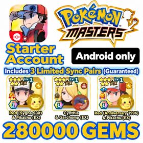 [Android Only] 280000 Gems | Starter Account | 500+ Scout Tickets | Limited Edition Sync Pairs