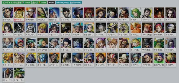 Instant [Global IOS] Ex Kizaru [Borsalino] | 5000+Gems | 2033 GF| 62 Heroes [Fresh account]