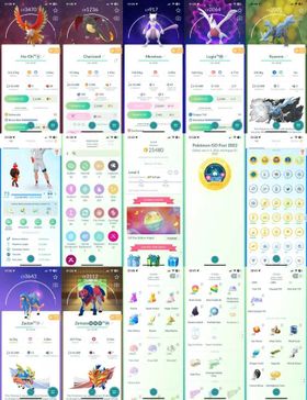 [A1 Ultra Rare Account] 25k coins 🪙 | LEVEL 73 | 495 Shiny | 238 Legendary | 41 Mythical | 257 Shadow | 181 Purified | 84 Event | 11 Traded | 34 Mega Evolutions | 2166 Can Evolve | 421 Hatched | 68 Lucky | 72 Best Buddy | 19 Dynamax | 1 Special Background | 1 Adventure Effect   ACCOUNT STATS Level 73 143M+ Total XP 615k+ Stardust 25,480 PokéCoins 3,539 / 3,600 Pokémon Storage 6,294 / 7,200 Item Storage 1.22M+ Pokémon Caught 80.3K+ PokéStops Visited 4,544 KM+ Distance Walked 421 Hatched 238 Legendary 41 Mythical 495 Shiny 257 Shadow 181 Purified 84 Event 56 Best Buddy 34 Can Mega Evolve 19 Dynamax 11 Special Background 4 Lucky 11 Traded RARE / NOTABLE POKÉMON SHOWN Ho-Oh Lugia Mewtwo Kyurem Charizard Rayquaza Palkia Dialga Reshiram Zekrom Zacian Zamazenta Necrozma Articuno Suicune Terrakion Deoxys Darkrai Genesect Raikou Entei Mesprit Uxie Landorus Latios Latias Regice Regirock Registeel Guzzlord Kartana Ursaluna Metagross Tyranitar Dragonite Hydreigon Salamence Mamoswine Rhyperior Machamp Blastoise Rapidash Snorlax Tinkaton Mimikyu Zoroark Obstagoon Hakamo-o Magmar Togekiss Gengar Lucario Baxcalibur Archeops Darmanitan Gyarados Espeon Gardevoir Froslass Glaceon Lapras Blaziken Scyther Electabuzz SHINY / SPECIAL POKÉMON SHOWN Shiny Ho-Oh Shiny Rayquaza Shiny Pikachu Shiny Kyurem Shiny Mewtwo Shiny Hakamo-o Shiny Obstagoon Shiny Reshiram Shiny Articuno Shiny Suicune Shiny Blastoise Shiny Rapidash Shiny Zekrom Shiny Deoxys Shiny Kartana Shiny Sneasel Shiny Pikachu variants Shiny Froakie Shiny Scorbunny Shiny Sprigatito Shiny Fuecoco Shiny Bulbasaur Shiny Charmander Shiny Sewine Shiny Floragato Shiny Hakamo-o SHADOW POKÉMON SHOWN Shadow Reshiram Shadow Articuno Shadow Latios Shadow Landorus Shadow Mewtwo Shadow Latias Shadow Lugia Shadow Regice Shadow Regirock Shadow Registeel Shadow Ho-Oh Shadow Eevee Shadow Charmander Shadow Mudkip Shadow Teddiursa Shadow Amaura Shadow Gloom Shadow Magikarp Shadow Tyrunt Shadow Treecko Shadow Ralts Shadow Bellsprout Shadow Krabby ITEMS SHOWN Rare Candy x109 Rare Candy XL x2 Mysterious Component x2 Shadow Shard x2 Purified Gem x8 Potion x78 Super Potion x91 Hyper Potion x304 Max Potion x855 Revive x231 Max Revive x453 Poké Ball x1,069 Great Ball x79 Ultra Ball x295 Master Ball x2 Premium Battle Pass x33 Gimmighoul Coins x131 Sun Stone x77 King's Rock x46 Metal Coat x52 Dragon Scale x50 Upgrade x11 Sinnoh Stone x5 Unova Stone x29 Raid Passes Remote Raid Passes Egg Incubators Super Incubators