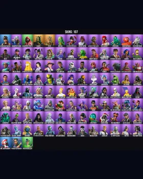 [OG] 107 Skins Homer Simpson ⭐️ Poised Playmaker ⭐️ Hades ⭐️ Korra ⭐️ Cerberus ⭐️ The Machinist ⭐️ Cat Holloway ⭐️ Champion Stash'd ⭐️ Double Agent Wildcard ⭐️ Godzilla Evolved ⭐️ Sub-Zero (MK3) ⭐️ Renegade Raider ⭐️ Champion Kuno ⭐️ Zeus m9094424325
