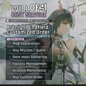 Customized Premium Service Arknight Endfield
