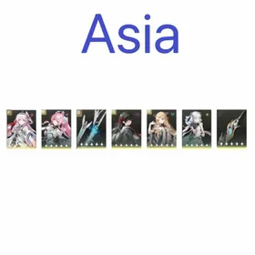 Asia lv8 Aemeath+weapon+Dania+CHISA+Cartethyla+Jinhsi+weapon+Verina+random 4 stars, The novice pool has not been moved