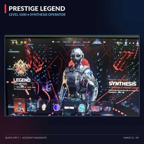 🔥 BO7 Level 1000 | PS5 + Activision | Prestige Legend | 26/26 Event Camos | BlackCell XP Boost