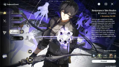 Resonance Sim Realm All Reward