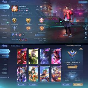 M48✨HERO 131✨SKINS 180✨EMBLEM MAX✨STUN CHOU✨CREATE KADITA✨EPIC 7✨VALENTINE 2✨DRAGON 2✨SPECIAL 20✨STAR 3