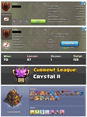 NAME : Yoda || LVL 17.5 |CRYSTAL 2 | W-L-T-D : 70-87-1-158 || CC : 10