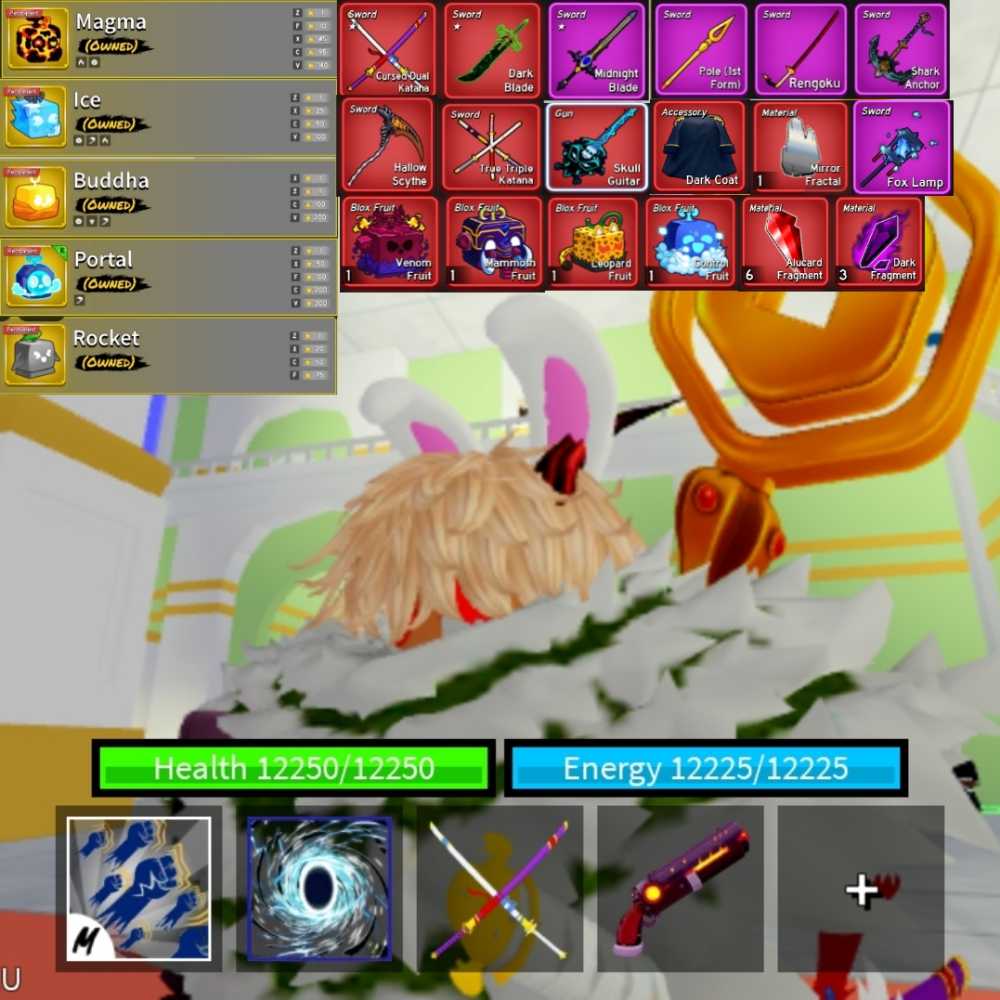 Blox fruit / Sol's rng - 5 Permanent fruit Complete all sword except ...