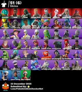 [PC/PSN/XBOX] 50 Skins | Mysterio | Doom | War Machine | Gwenpool | Magneto | T-60 Armor | 500 VB | FN23