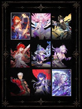 [ASIA] TL 10 | Silver Wolf Lv999 · Himeko Nova + A Star That Lights the Night · Castorice + Make Farewells More Beautiful · Cyrene · Acheron · Archer · Dan Heng Terrae | Gilgamesh / Archer Selector Available | Starter | Signature Light Cone / LC / S1