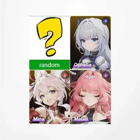KR|Mabel+Mina+Ophelia+Random 5-star character|Only completed the tutorialg
