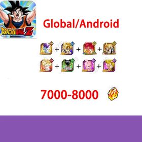 Global[Android /only]|7000-8000diamond+Image Hero]| Dragon Ball Z Dokkan Battle |Fast delivery