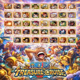 A vast selection of accounts for GLOBAL, iOS, and Android; customize your desired role combination. ONE PIECE TREASURE CRUISE