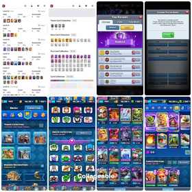 KT 16 - Level 1483 - 5 Max Cards - Mortar Deck - 6 Heroes- 14 Evolution- Local TR - 64 Emotes -Code279