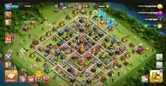 TH 16 | LEVEL 189 | BK 55 | AC 60 | MP 45 | GW 40 | RC 20 | Gems 713 | INSTANT DELIVERY | GCLD1628