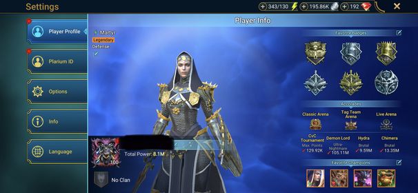 [8.1M] 88 LEGENDARY (Arb,MaShalled(6*),Victor,Trunda,Duchess,BEK,Rotos,Ukko,Maulie,Tormin,Martyr,Helicath,Hegemon,Baron,Ninja,...)