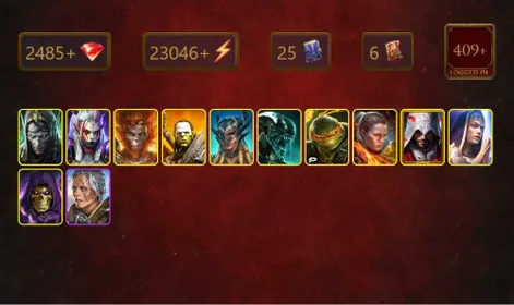 [STARTER]Martyr+Geomancer+Vallaryn the Equalizer+Visix+Wukong+Artak+Scyl+Xenomorph+Michelangelo+Ronda+Ezio+Skeletor+28Epics