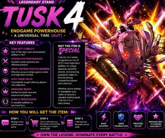 🔥 TUSK ACT 4 – ENDGAME POWERHOUSE | A Universal Time (AUT) 🔥