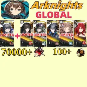 Global EN|70000+synthetic jade+100+origin stone or Single number 170 draws+Texas the Omertosa+Virtuosa or Texas the Omertosa+Ela or  Texas the Omertosa+Logos or  Texas the Omertosa+Eyjafjalla the Hvít Aska  or Texas the Omertosa+Surtr One of them /Some chapters passed [Android/IOS] Arknights