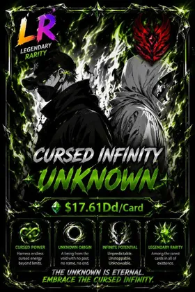 Anime Card Farm | Unknown Cursed Infinity | Free Conveyor Boost to Max Level