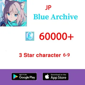 [JP]60000+Gems|10 Scrolls X22|6-9 Random 3-Star Characters | Fast Shipping