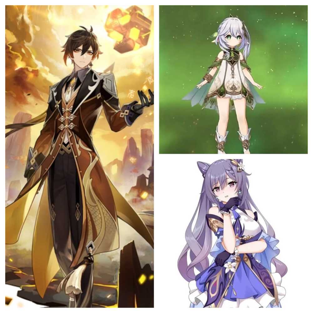 Asian server/Zhongli Caoshen Keqing's birthday does not have a girl's