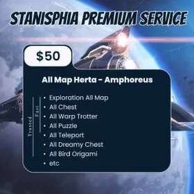 Honkai: Star Rail │ Complete Professional Exploration Bundle │ Herta Space Station → Amphoreus │ 100% Regional Completion