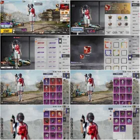 Lvl 57"MP5 Lvl 2"4 Mythic Set"Mouse Uza"Dune Daica"Skeleton Buggy"Europe Rank Gold