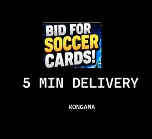 Bid For Soccer Cards -  2x cash