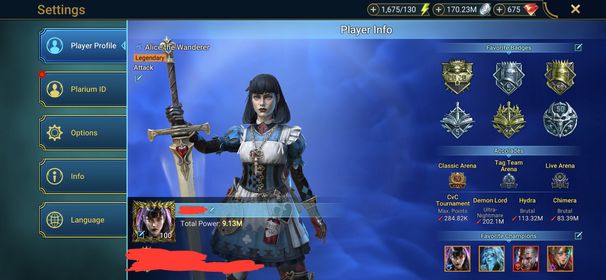 [2 Mythical Champions][9.13M] Lady Mikage,Embrys(6*) + 101 LEGENDARY (Shu-Zhen,Krisk,Lamasu,Mith(5*),Riho,Harima(5*),Staltus+3(5*),Rotos+2,Admiral,Zaharis,Nekmo,Elva,Firrol,Raph...) + 1k UNM + 25 SD/25 SHOGUN AUTO + Mythic relic + SHARDS(92a+17v+10p+6s)