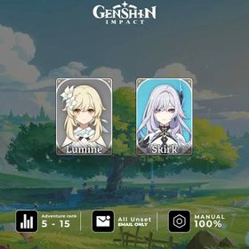 [ASIA] AR 5 | Skirk | Selector ON | All Unset | Fast Delivery | No Cheat | Skirk5F