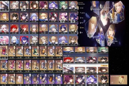 Asia | E6 Saber | 40 Character(Inc Dupe) and 19 Lightcone | E3 Seele,E2 Fuxuan,E2 Ruan,E1 Cyrene | 32 Ticket