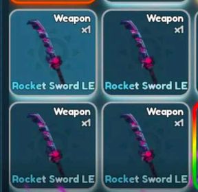 Rocket Sword LE Elemental Dungeons