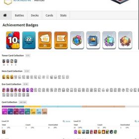 RARE CR⚔️10 YEARS OLD⚔️25 RARE EMOTES⚔️22 XP⚔️OLD BADGES⚔️RAREST CR ACCOUNT