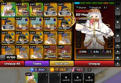 Anime Expeditions⭐59 : LV. 1 : Reroll 460x : 0.1% Elf Mage : (Unverified – No Email / No Phone / The Account and Password delivery system is automatic)
