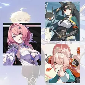 Asia|Female lv 8-12| Remielle Dan + Miyabi + Zhao  + Random 4-star character|Fast delivery